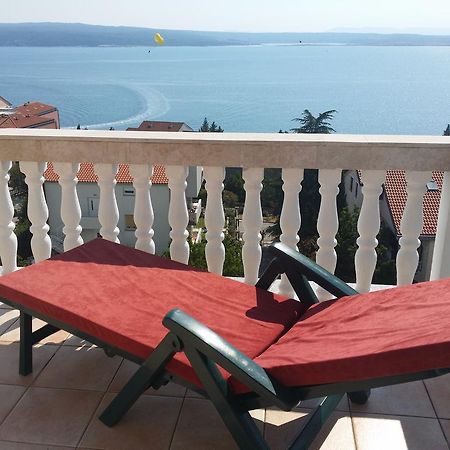 Panorama View Close Sandy Beach 100M To Talasoterapija, Crikvenica Eksteriør bilde